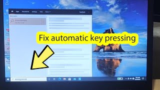 Fix lenovo laptop key pressing automatically [upl. by Ally9]