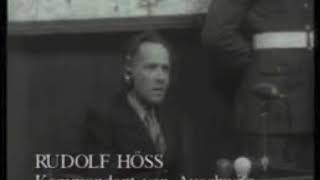 Nuremberg Trial Day 108 1946 Rudolf Hoess Testimony Complete [upl. by Keslie]