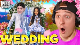 GETTING MARRIED on Valentines Day in PUBG MOBILE [upl. by Pirali]