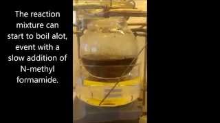 synthesis of methyl isocyanide [upl. by Rekyr]