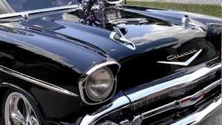 1000 HORSEPOWER 57 CHEVY BURNOUT [upl. by Dowski]