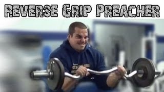 Reverse Grip Preacher Curls [upl. by Nothsa]