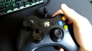 How to Connect Xbox 360 WIRED Controller to PC WINDOWS 7 EDITION [upl. by Anippesuig]