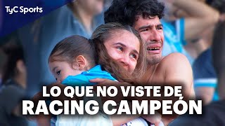 Lo que NO VISTE de RACING CAMPEÓN de la COPA SUDAMERICANA 🔥 Festejos romances locuras y mucho más [upl. by Nairret]