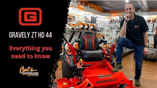 All About the Gravely ZT HD 44 Riding Mower [upl. by Agon619]