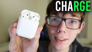 How To Charge Airpods Pro Easily All Generations Of AirPods  Check Battery Status [upl. by Suoirtemed]