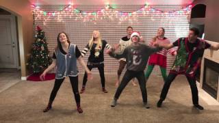 Christmas Dance 2016 with 8 Siblings  Mariah Carey amp Pentatonix [upl. by Halian]