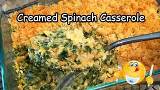 Creamed Spinach Casserole [upl. by Schroth]