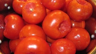 How To Blanch amp Peel Tomatoes [upl. by Neyud]