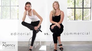 How To  Pose Like a Model  Editorial vs Commercial [upl. by Bremble370]