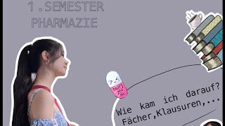 Pharmaziestudium  Pharmazie im 1 Semester  Erfahrungen  erste Eindrücke [upl. by Brine]