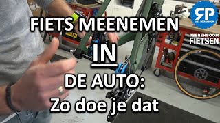 FIETS MEENEMEN IN DE AUTO Zo doe je dat [upl. by Oca]