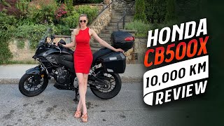 Honda CB500X 10000km review [upl. by Pernas]