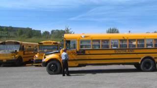 School Bus Pre Trip Inspection 1 [upl. by Tereb]