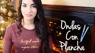 ONDAS CON PLANCHA tutorial  Kimberly Loaiza [upl. by Hephzipah]