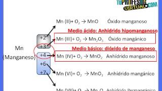 Compuestos Inorgánicos del Manganeso Caso Especial 1  Lección Teórica [upl. by Anwadal]