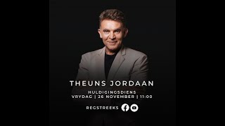 Theuns Jordaan  Huldigingsdiens [upl. by Monsour]