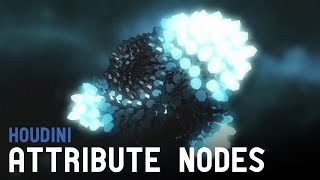 Houdini Tutorial  Nodes Part 1 Attribute Nodes [upl. by Arelus]