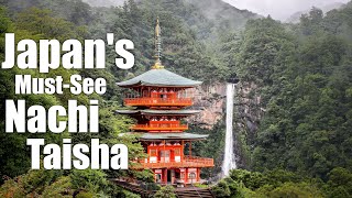 Japans Most Beautiful Shrine  Exploring Nachi Taisha [upl. by Aerdnaeel]