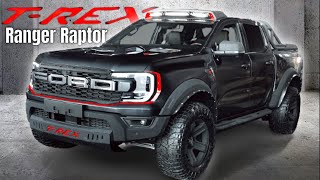 Ford Ranger Raptor T REX Styling Package by Carlex Design [upl. by Notecnirp]