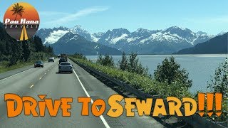 Rving Alaska The Drive to Seward Alaska from Anchorage [upl. by Napoleon]