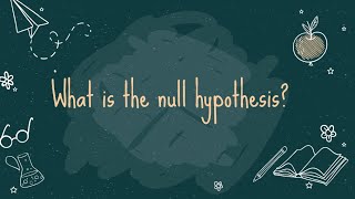 Null hypothesis explained [upl. by Nairadas]