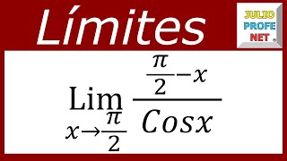 Límites trigonométricos  Ej 4 [upl. by Rosina]