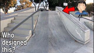 The WORST Skatepark In California [upl. by Kerek]