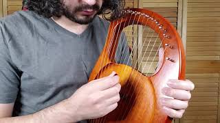 8 songs for 16 string lyre  TAB in Description [upl. by Kciredes]