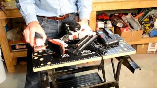 Porter Cable Cordless Brad Nailer Review Video [upl. by Rafter]