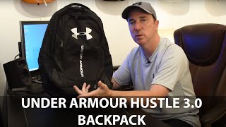 Under Armour Hustle 30 Backpack Review [upl. by Atinomar]