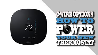 How to install a C wire for a thermostat [upl. by Iret]