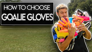 HOW TO CHOOSE GOALKEEPER GLOVES LIKE A PRO [upl. by Lem]