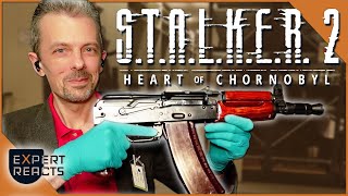 Firearms Expert Reacts to STALKER 2 Heart of Chornobyl Guns  EXP [upl. by Nnylyahs]