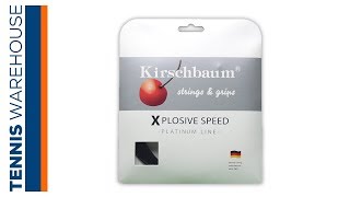 Kirschbaum Xplosive Speed Tennis String Review 🍒 [upl. by Hartmann128]