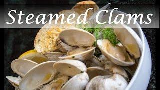 Steamed Clams Littleneck Clams [upl. by Nedi]