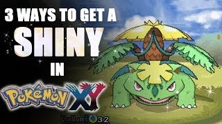 3 Ways to Get a Shiny Pokémon in X amp Y  Tamashii Hiroka [upl. by Enialehs475]