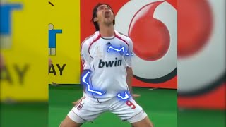 Pippo Inzaghi goal celebration  MilanLiverpool 21 Champions League Final Athens 2007 [upl. by Ecirted]