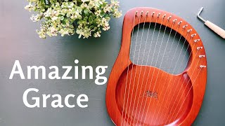 Amazing Grace  LYRE Harp Cover amp Tutorial [upl. by Quackenbush]