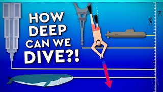 What Is The DEEPEST A Human Can DIVE Debunked [upl. by Dorcy]