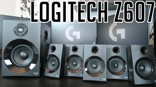 LOGITECH Z607 NEW 160W 51 speakers  introduction [upl. by Gore634]