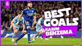 Karim BENZEMAS BEST Real Madrid goals [upl. by Aseuqram]