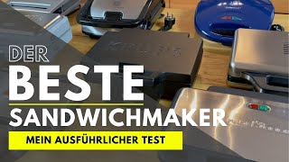 Der BESTE Sandwichmaker  Mein ausführlicher Test der 9 beliebtesten Modelle [upl. by Patrizio]