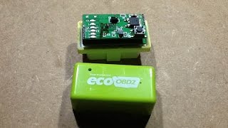 Inside an ECO OBD2 quotchip tunerquot fuel saver [upl. by Cantu]