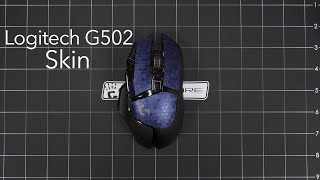 Logitech G502 ColorWare Skin Installation [upl. by Nnav]