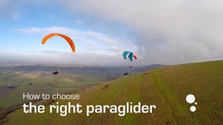 How to Choose the Right Paraglider Part One Which Class [upl. by Yrakcaz989]