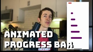 React Native  Typescript  Animated Progress Bar [upl. by Sualocin]