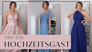 Try On Haul I Hochzeitsgast Kleider I Weddingguest dresses [upl. by Reuven]