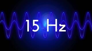 15 Hz clean sine wave BASS TEST TONE frequency [upl. by Ayhdnas149]