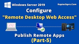 Configuring Remote Desktop Web Access In Server 2019 [upl. by Liarret]